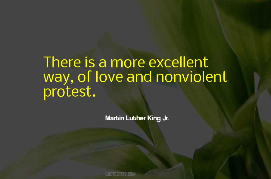 Quotes About Nonviolent Protest #1680637