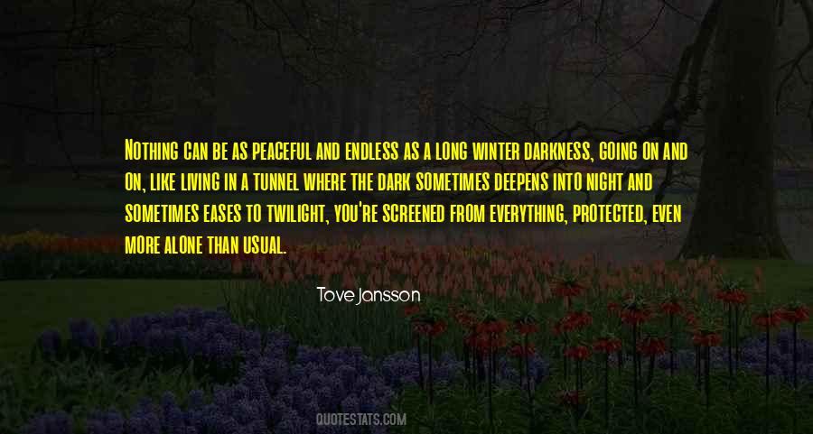 Winter And Night Quotes #1050053