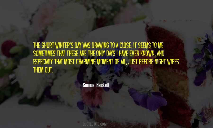 Winter And Night Quotes #218209