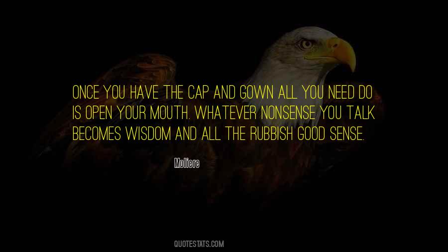 Quotes About Nonsense Talk #1511872