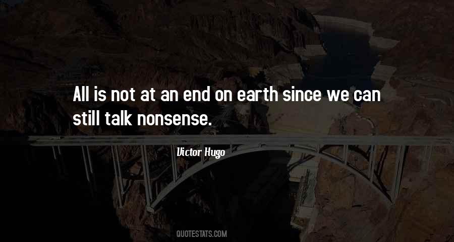 Quotes About Nonsense Talk #1856007