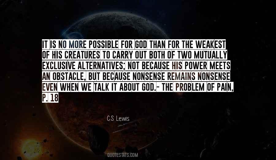 Quotes About Nonsense Talk #302565