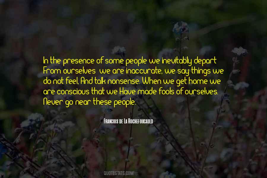 Quotes About Nonsense Talk #624222