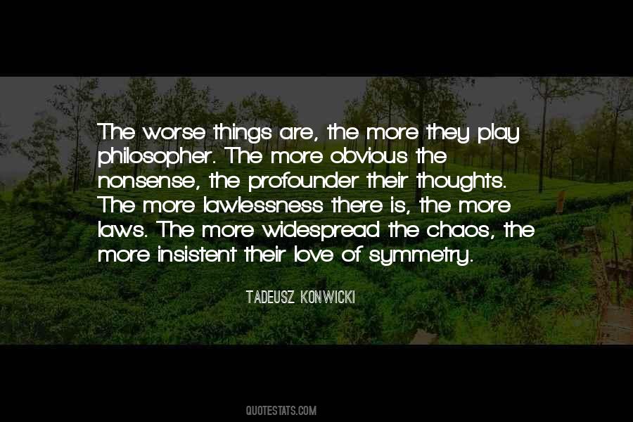 Quotes About Nonsense Love #1015060