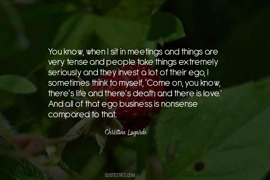 Quotes About Nonsense Love #1179478