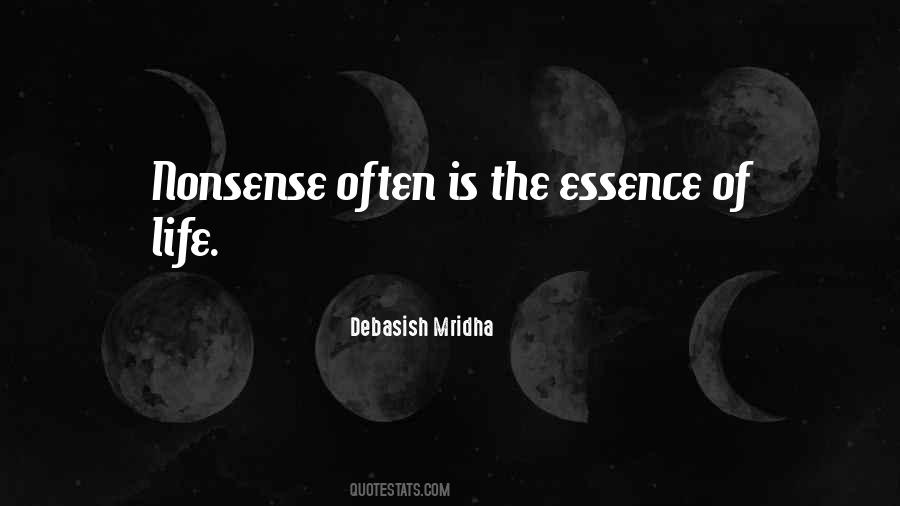 Quotes About Nonsense Love #1425754
