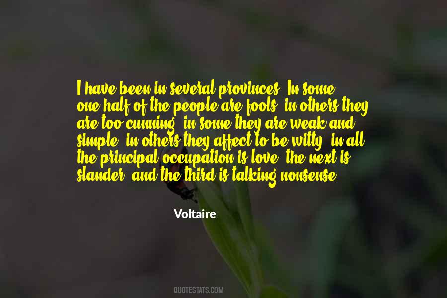 Quotes About Nonsense Love #1793535