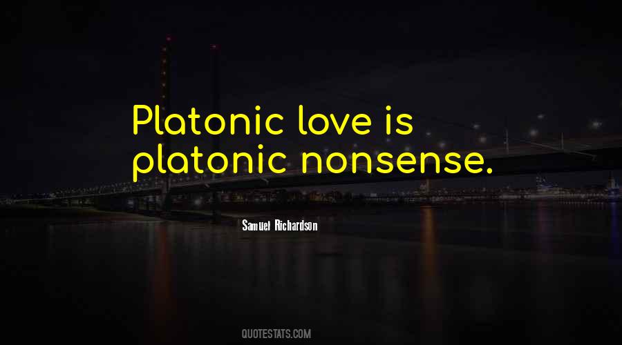 Quotes About Nonsense Love #1800433