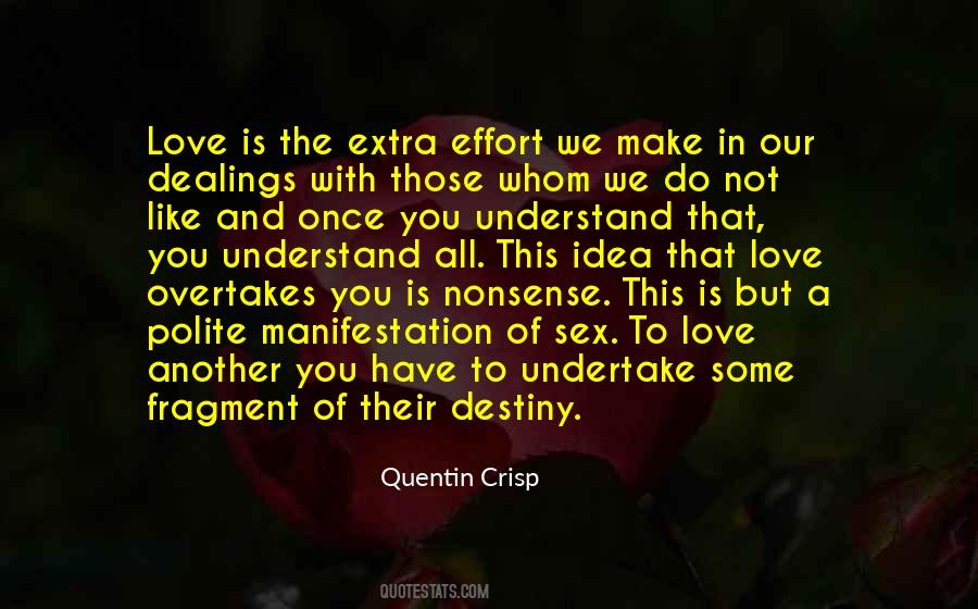 Quotes About Nonsense Love #726043
