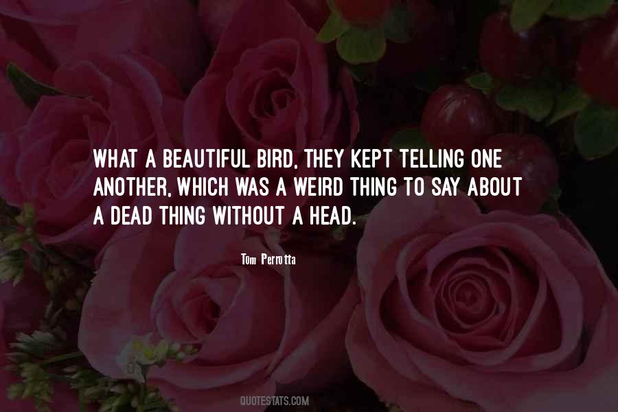 Weird Beautiful Quotes #727560