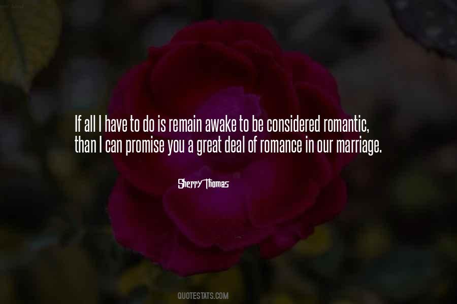 Be A Romantic Quotes #243963