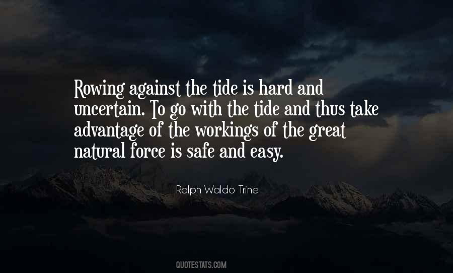 Going Against The Tide Quotes #501801