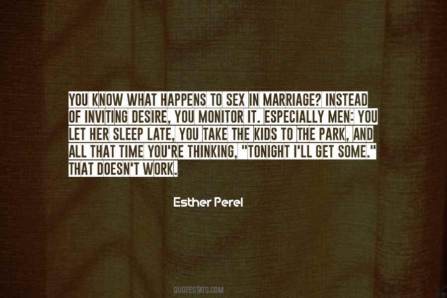 Sex In Marriage Quotes #1316221