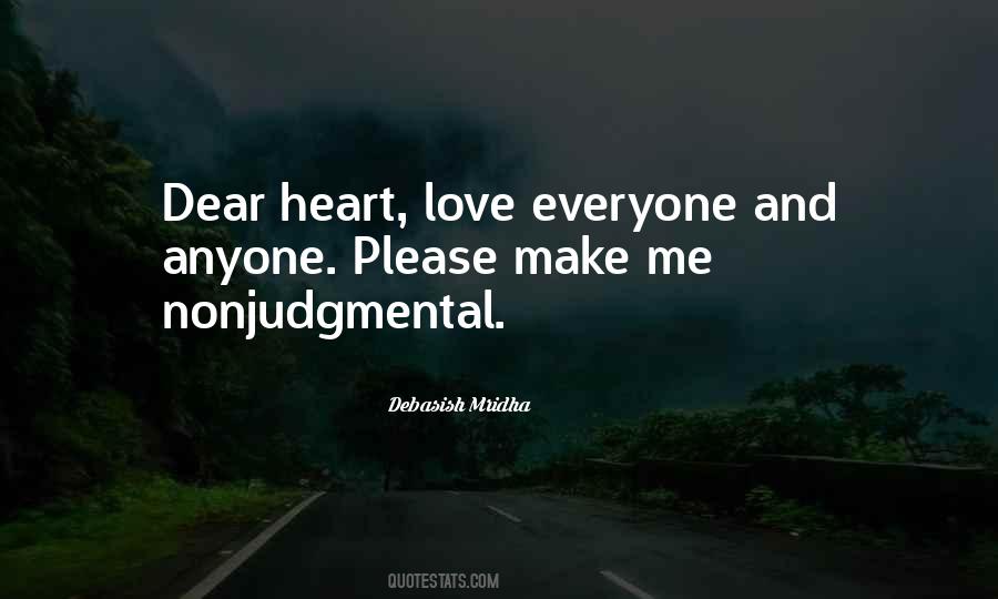 Quotes About Nonjudgmental #1645731
