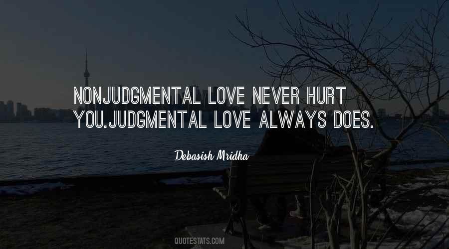 Quotes About Nonjudgmental #1656093