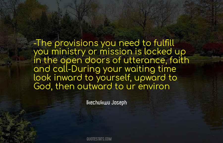 Ministry Success Quotes #1056585