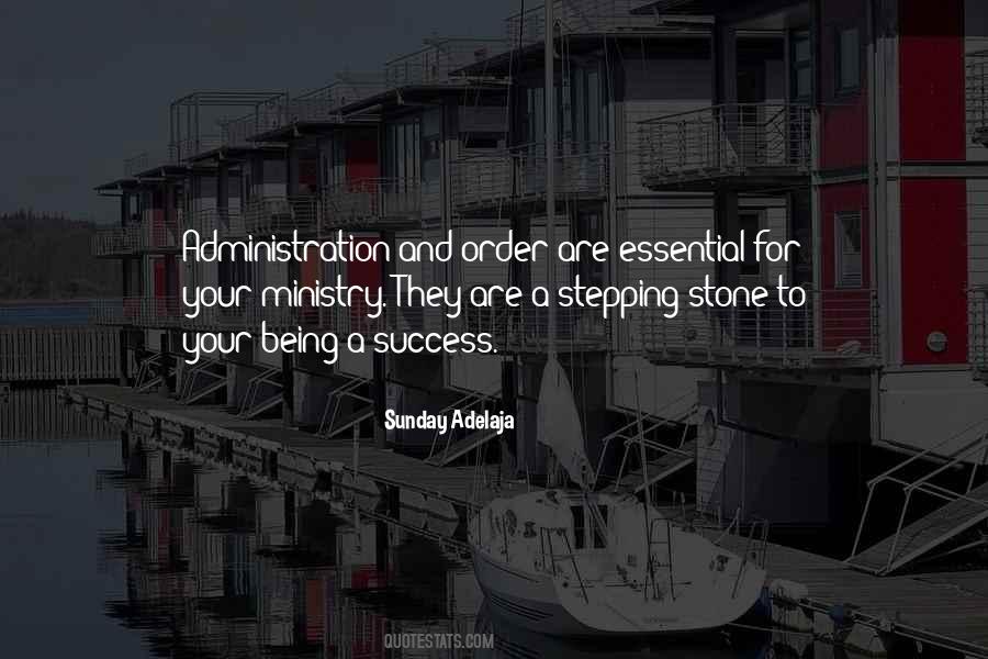 Ministry Success Quotes #1438976