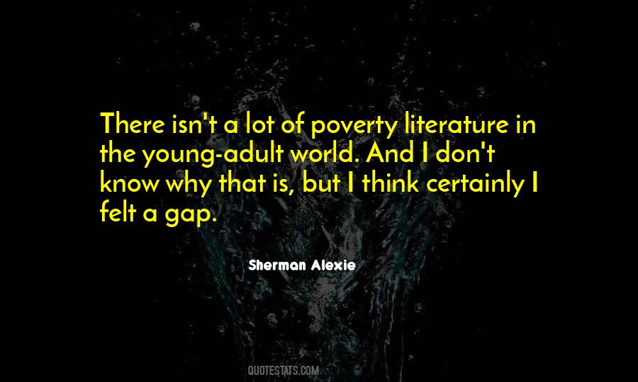 Quotes About Third World Poverty #4666