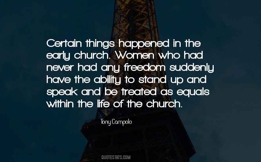 Early Church Quotes #1204059
