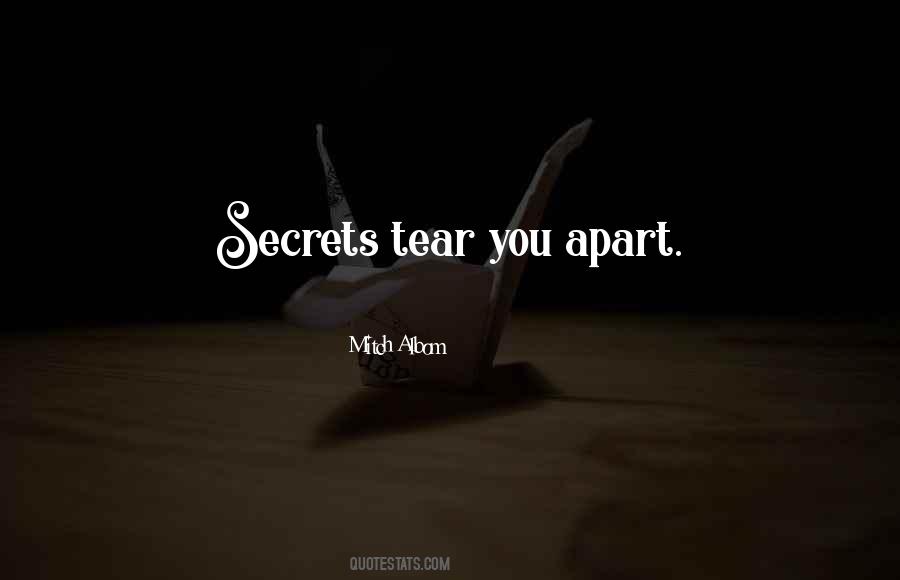 Tear You Apart Quotes #128087