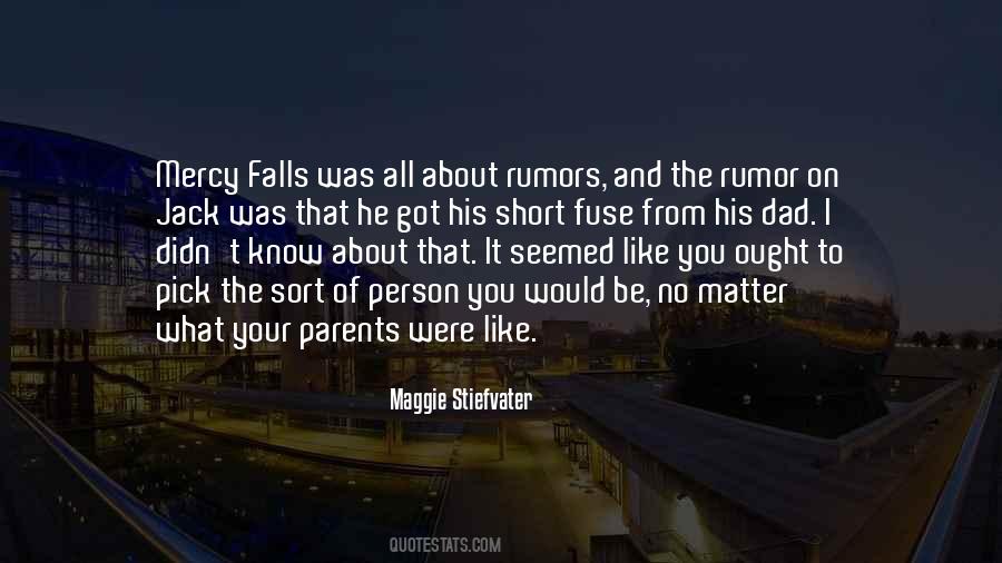 Rumors About You Quotes #1152093