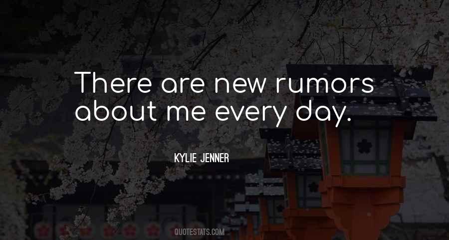 Rumors About You Quotes #273603