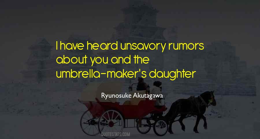 Rumors About You Quotes #888410