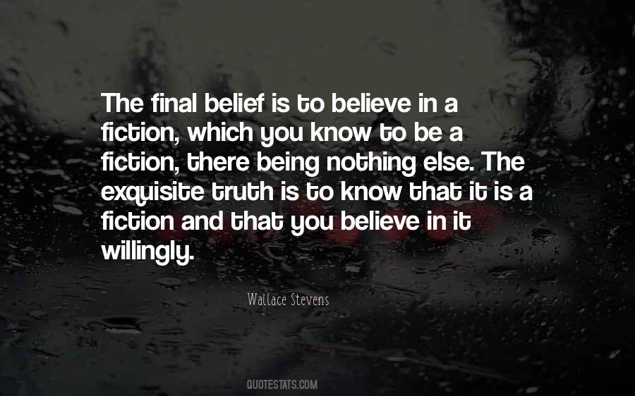 Philosophy In Fiction Quotes #1360398