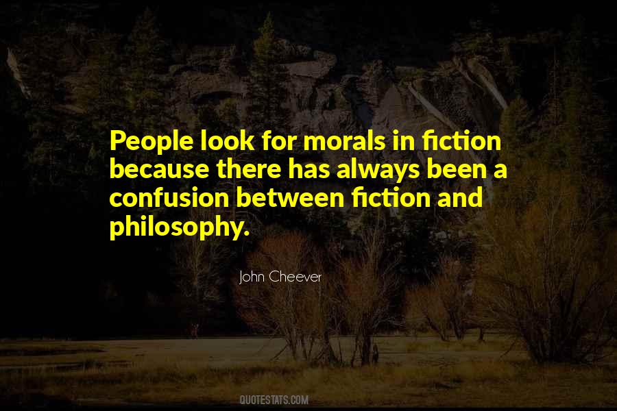 Philosophy In Fiction Quotes #1643645