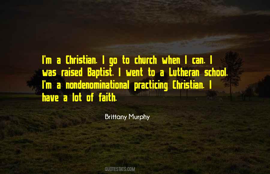 Quotes About Nondenominational #654033