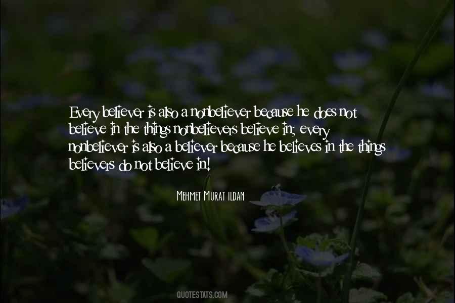 Quotes About Nonbelievers #59713