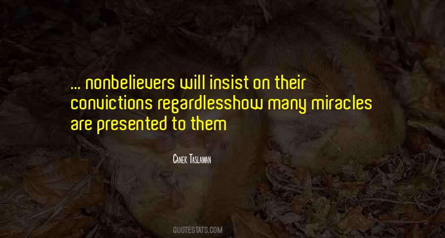 Quotes About Nonbelievers #622472