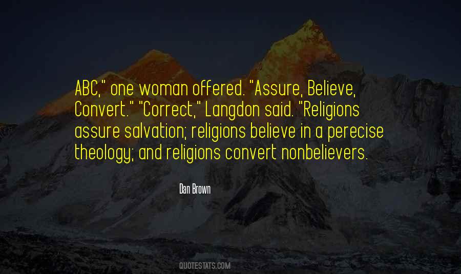 Quotes About Nonbelievers #661006