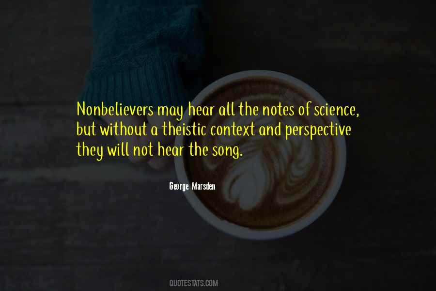 Quotes About Nonbelievers #873426