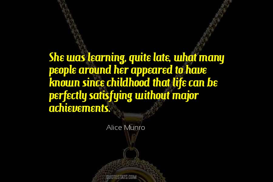 Life Achievements Quotes #1095414
