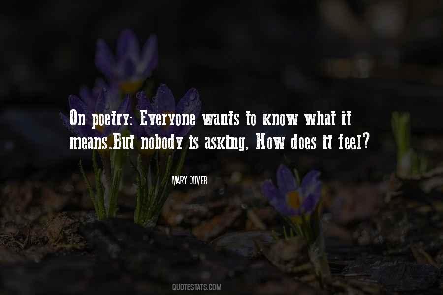 How Does It Feel Quotes #1333106