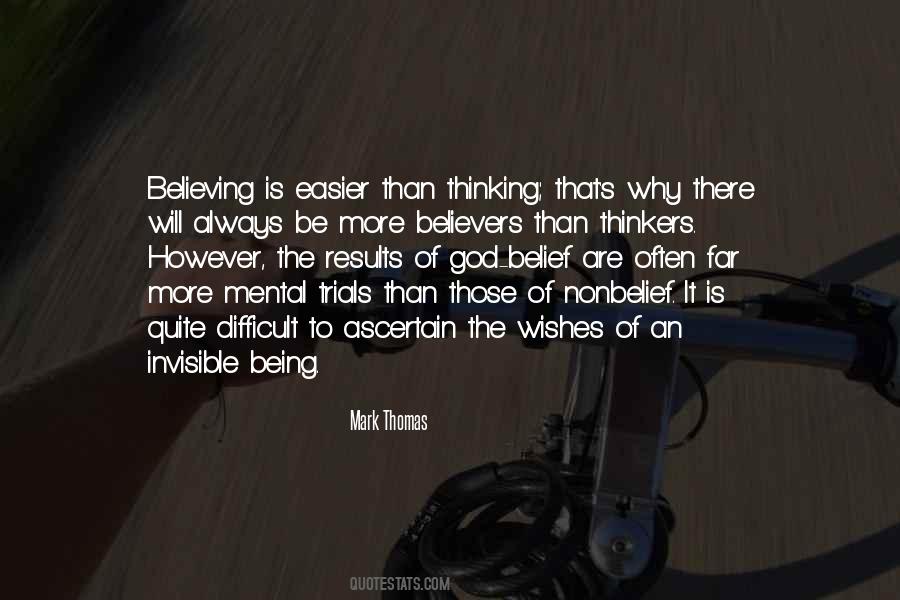 Quotes About Nonbelief #1427079