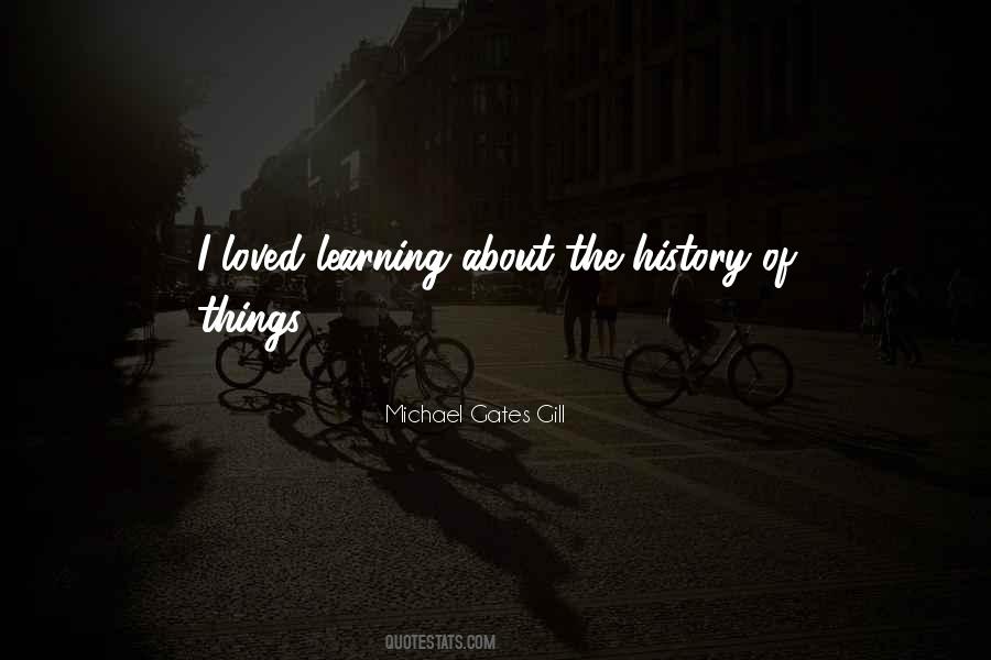Learning History Quotes #1539569