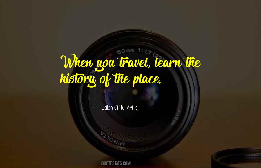 Learning History Quotes #438902