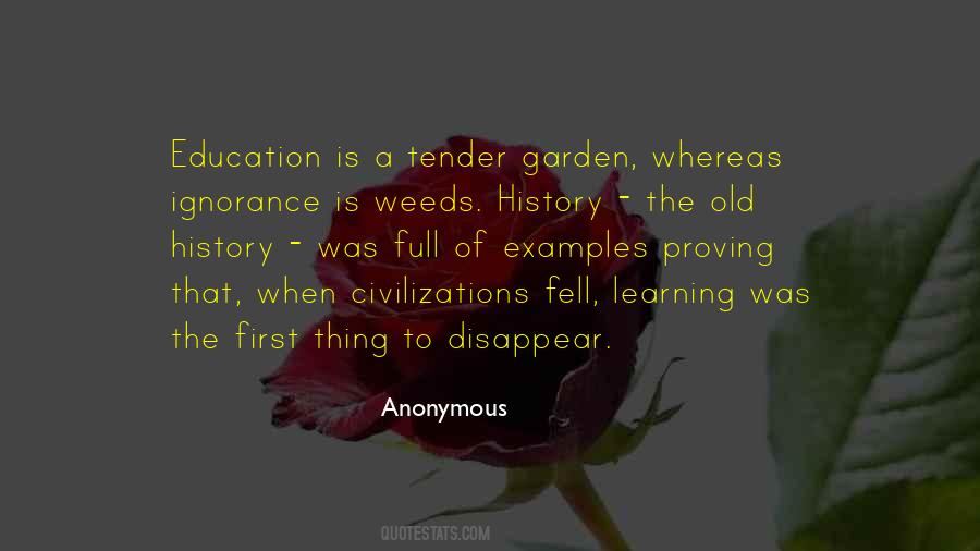 Learning History Quotes #983464