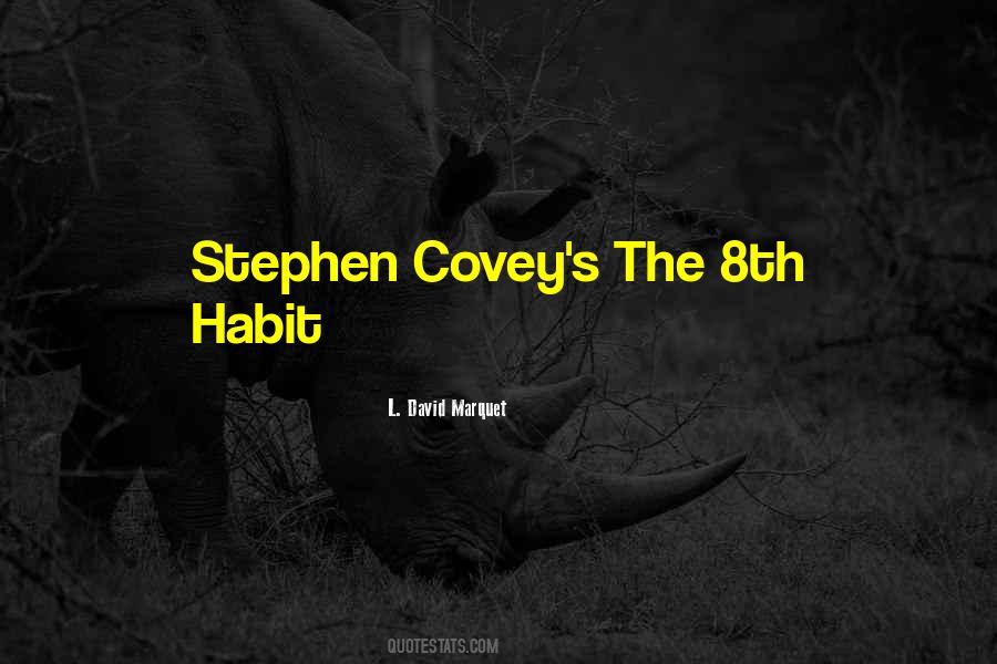 8th Habit Quotes #615458