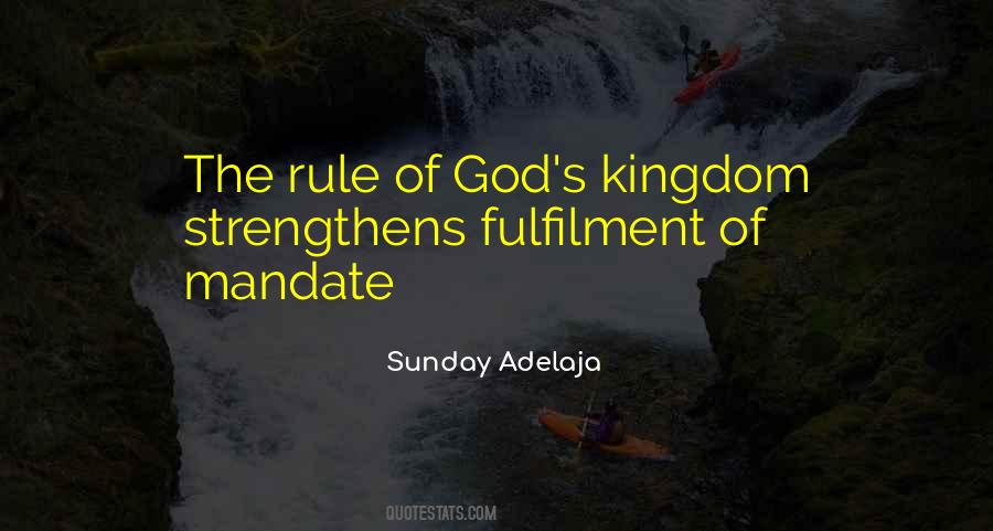 God S Kingdom Quotes #11396