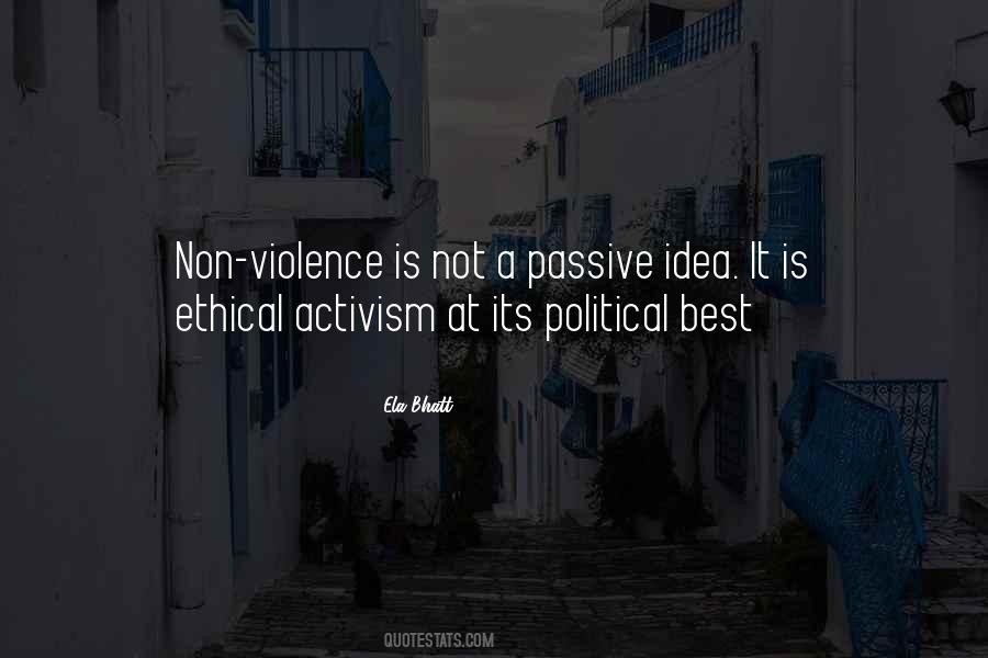 Quotes About Non Violence #1118117