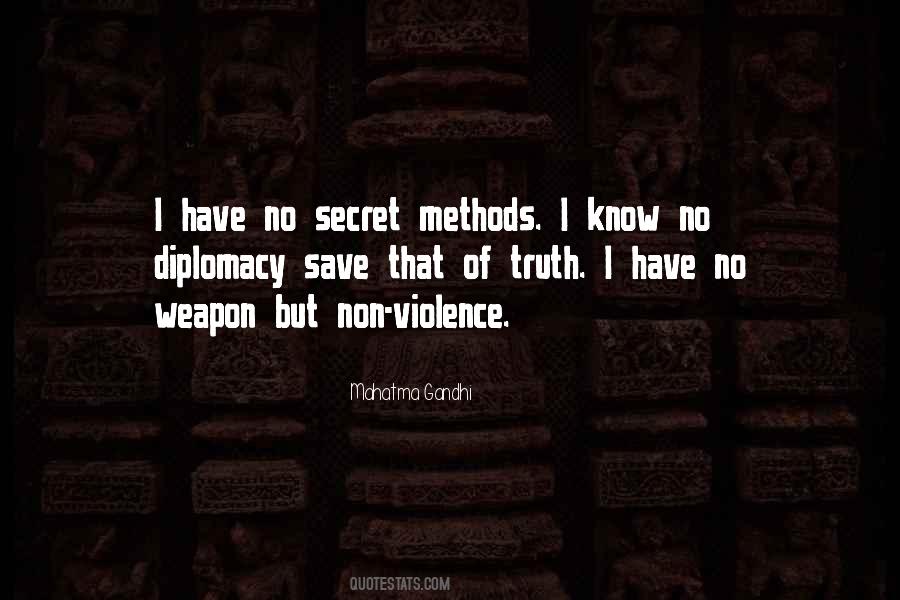 Quotes About Non Violence #1141509