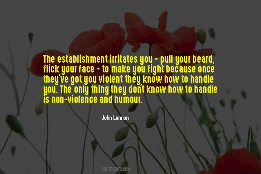Quotes About Non Violence #1379552