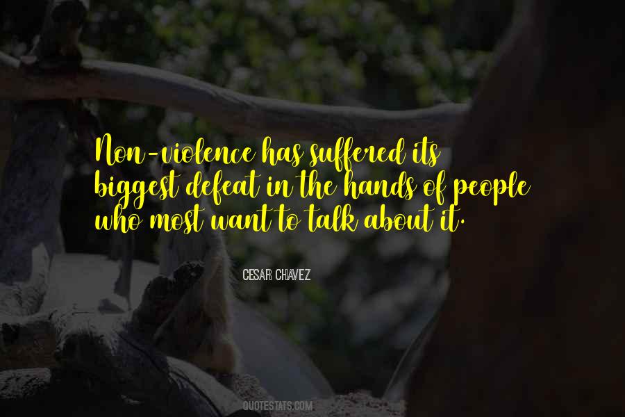 Quotes About Non Violence #680028