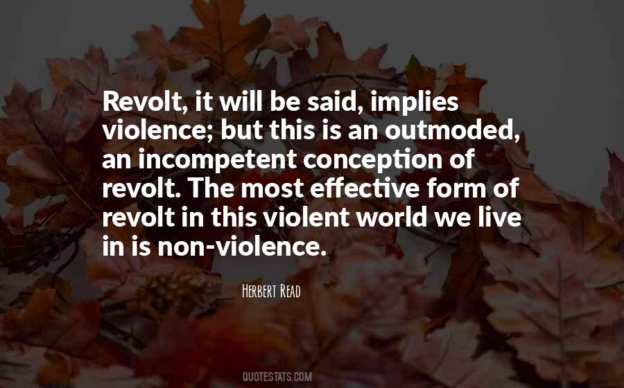 Quotes About Non Violence #878143