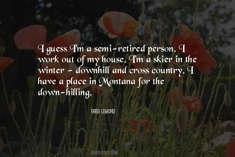 Downhill Skier Quotes #787905