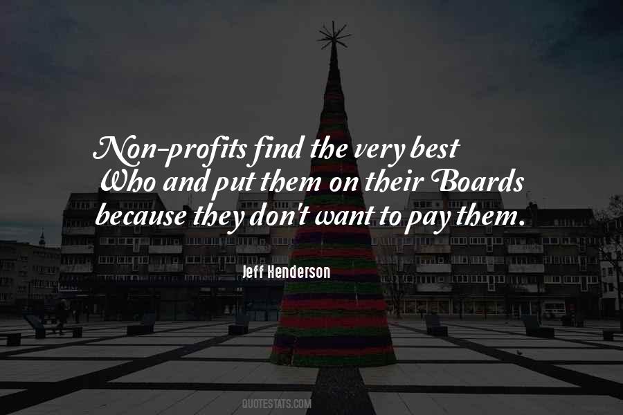 Quotes About Non Profits #366756