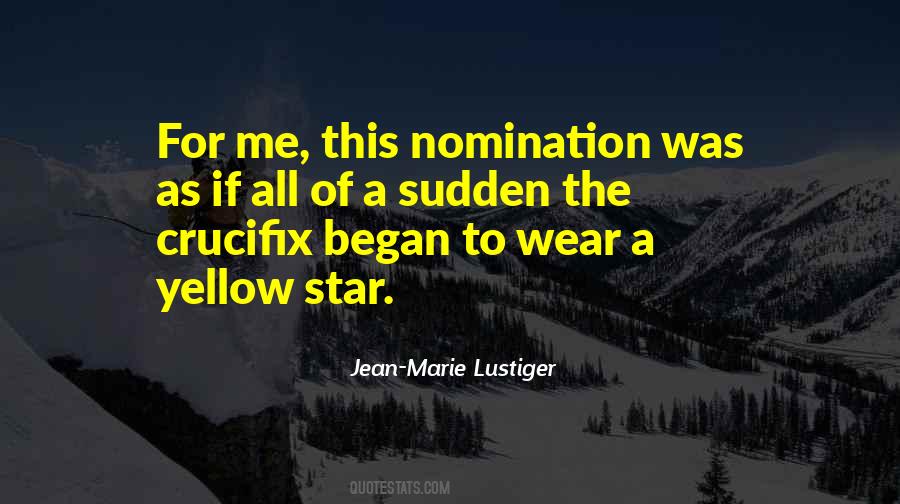 Quotes About Nomination #1020025